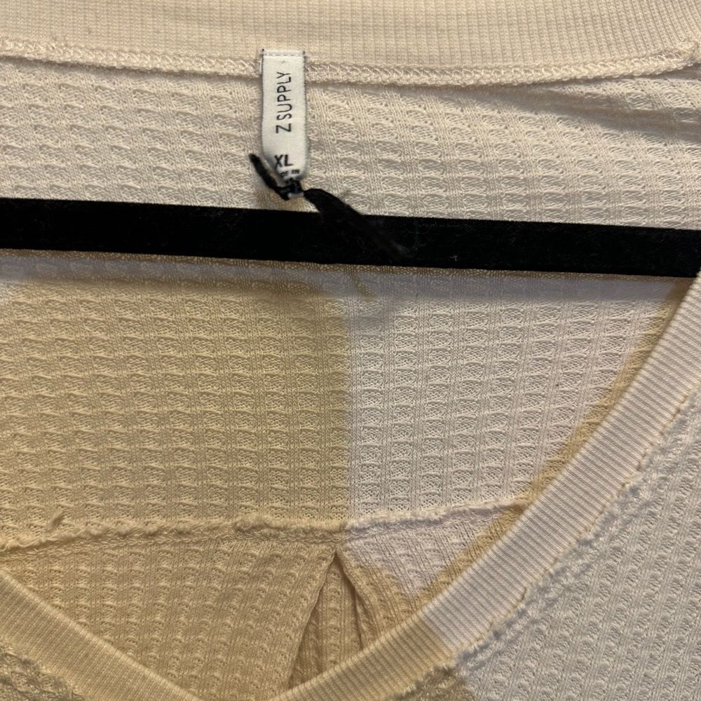Z Supply EUC waffle shirt